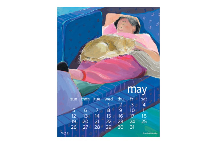 Kate Libby Desktop Calendar 2024 The Bowerbird