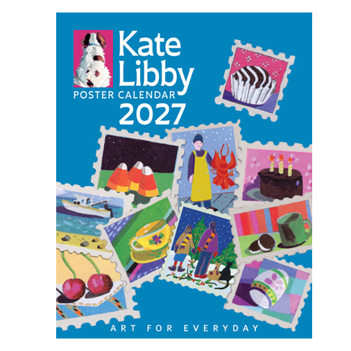 Kate Libby 2027 Desk Calendar