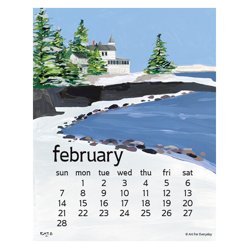 Kate Libby 2027 Poster Calendar