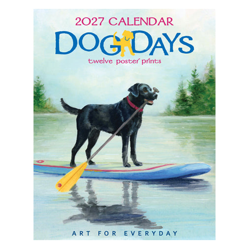 Erica Leigh's 2027 Dog Days Desk Calendar