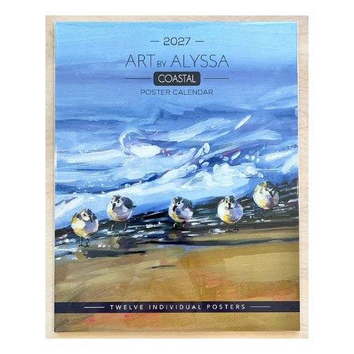 Art by Alyssa - 2027 Coastal Poster Calendar