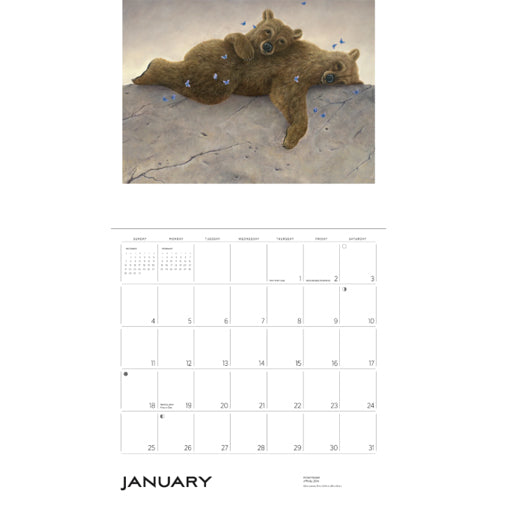 Spirit: The Paintings of Robert Bissell 2026 Wall Calendar