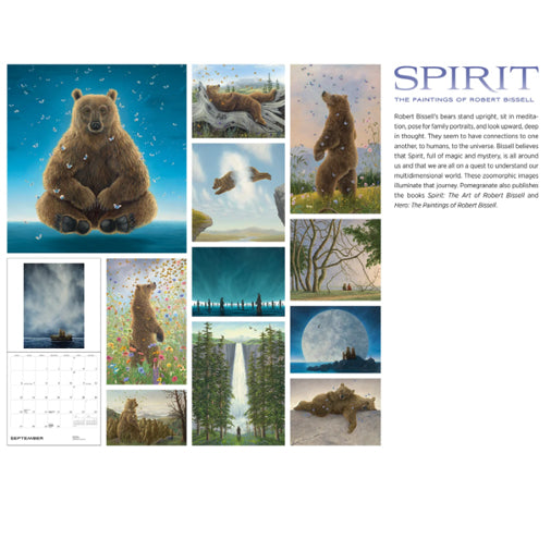 Spirit: The Paintings of Robert Bissell 2026 Wall Calendar