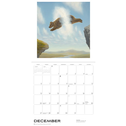 Spirit: The Paintings of Robert Bissell 2026 Wall Calendar