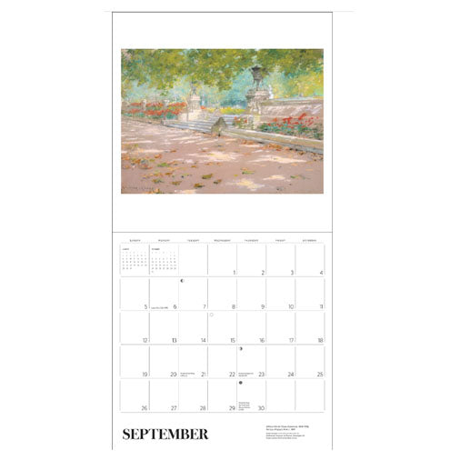 2027 Gardens of Impressionists Wall Calendar