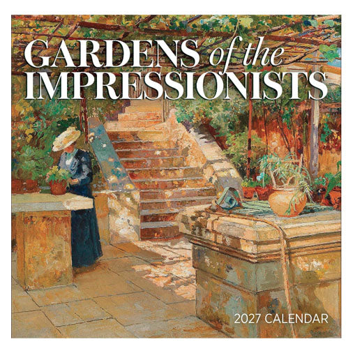2027 Gardens of Impressionists Wall Calendar