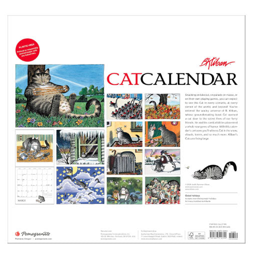 2027 B. Kliban Cat Calendar