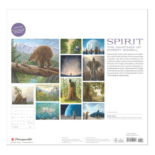 2027 Spirit: The Paintings of Robert Bissell Wall Calendar