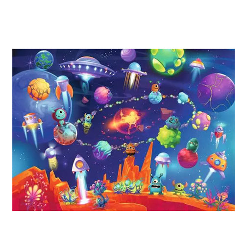 Space Aliens 60-Piece Puzzle