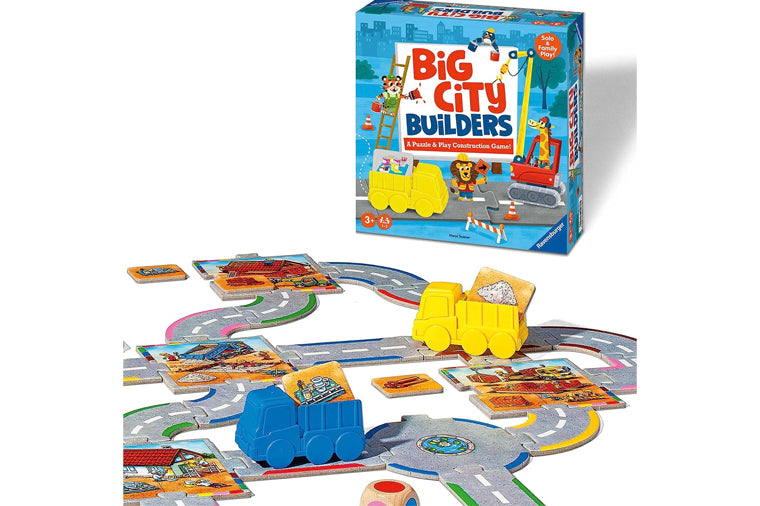 Big City Builders - A Preschool Puzzle & Play Construction Game