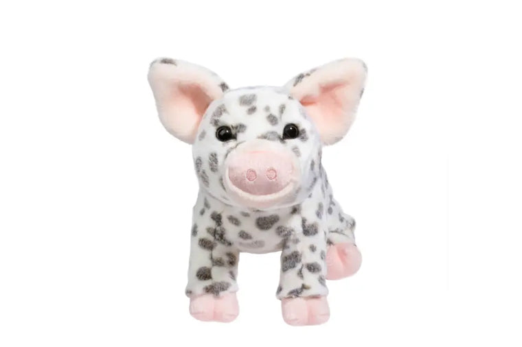 Pauline Black Spotted Pig - Douglas Toys