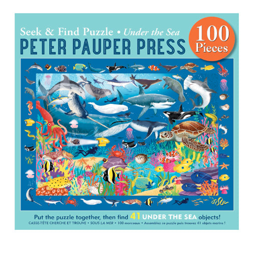 Under the Sea Seek & Find 100-Piece Puzzle