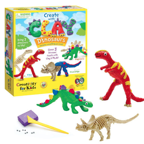 Create with Clay Dinosaurs — Sculpting Kit