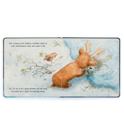 JellyCat - Mitzi Reindeer's Dream Book