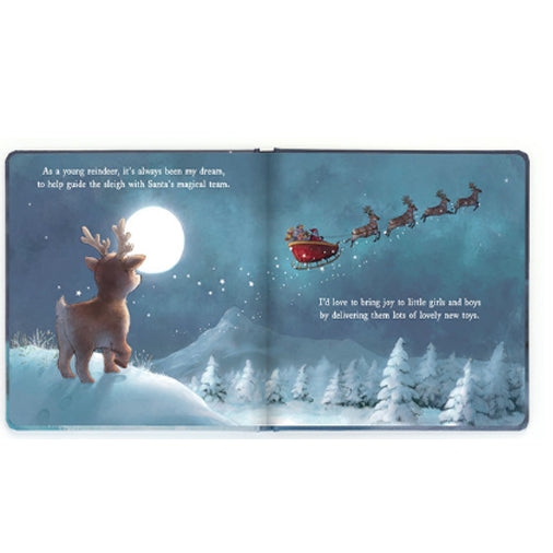 JellyCat - Mitzi Reindeer's Dream Book