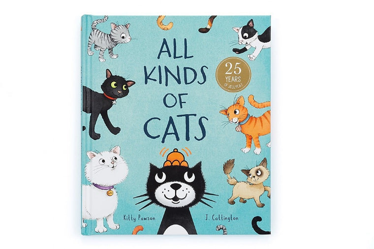 Jellycat - All Kinds of Cats Book