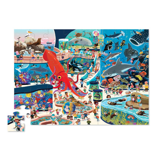 Day at The Aquarium- 48-Piece Jigsaw Puzzle