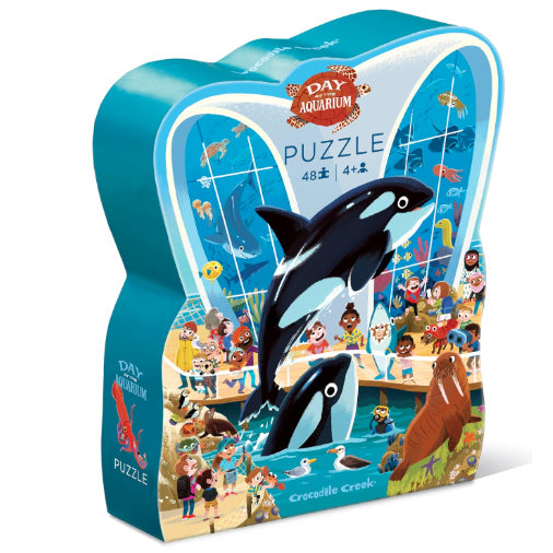Day at The Aquarium- 48-Piece Jigsaw Puzzle