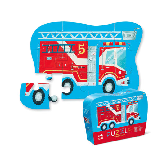 Fire Truck- 12-Piece Jigsaw Puzzle