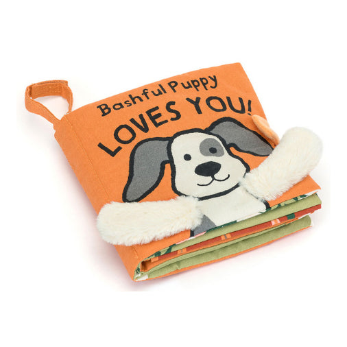 Jellycat - Bashful Puppy Loves You Fabric Book