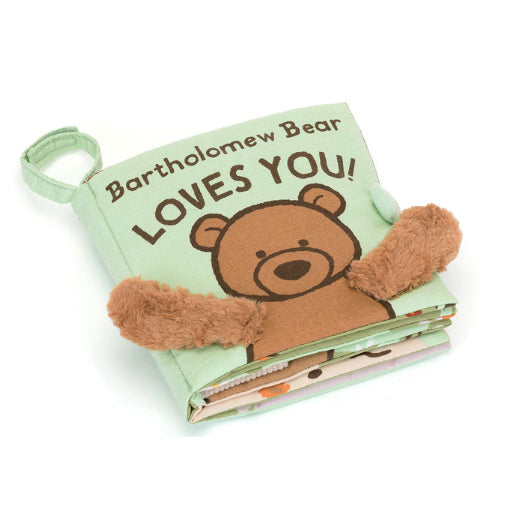 Jellycat - Bartholomew Bear Loves You Fabric Book