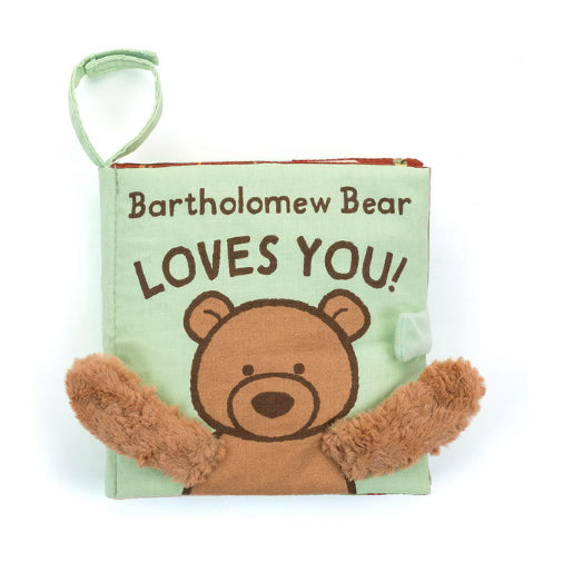 Jellycat - Bartholomew Bear Loves You Fabric Book