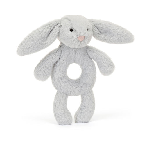 JellyCat - Bashful Bunny Grey Rattle