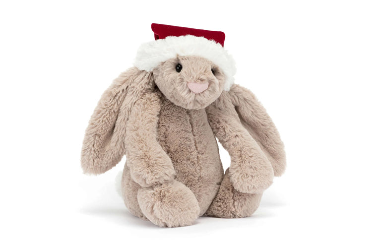 JellyCat - Bashful Christmas Bunny