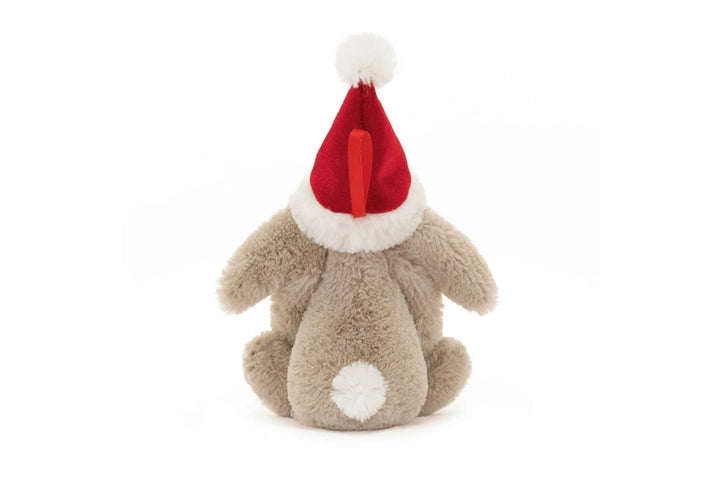 JellyCat - Bashful Christmas Bunny Ornament