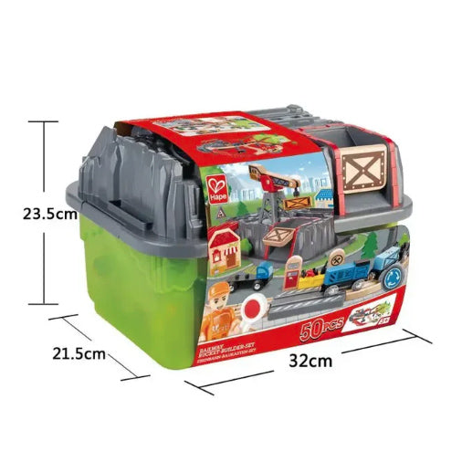 Railway Construction Kit Set, 50 Pc