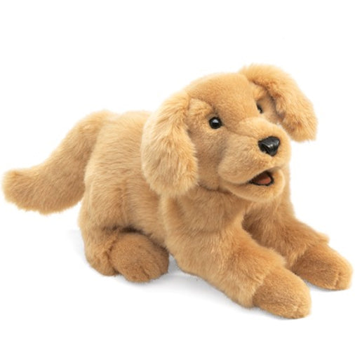 Golden Retriever Puppy, Hand Puppet