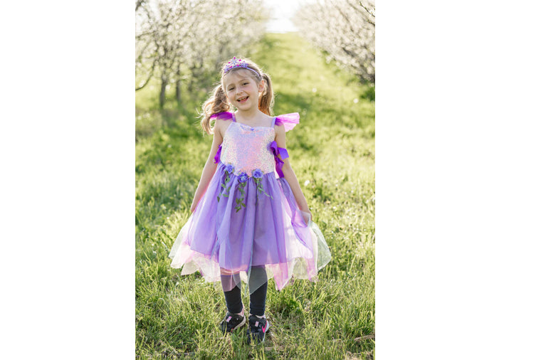 Lilac Forest Fairy Costume Ages 5/6 - Great Pretenders