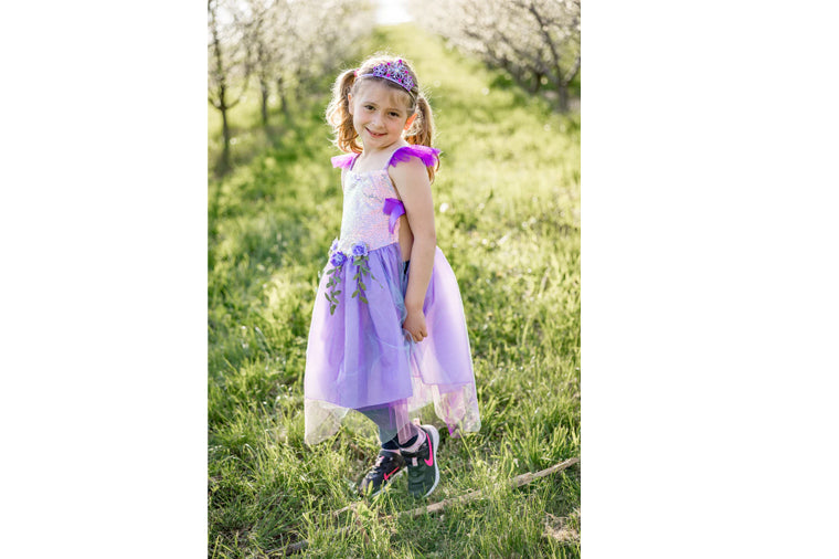 Lilac Forest Fairy Costume Ages 5/6 - Great Pretenders