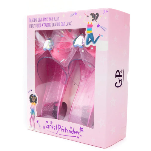 Dancing Diva Pink High Heels
