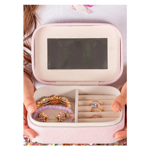 Pretty Precious Unicorn Jewelry Box in Pink