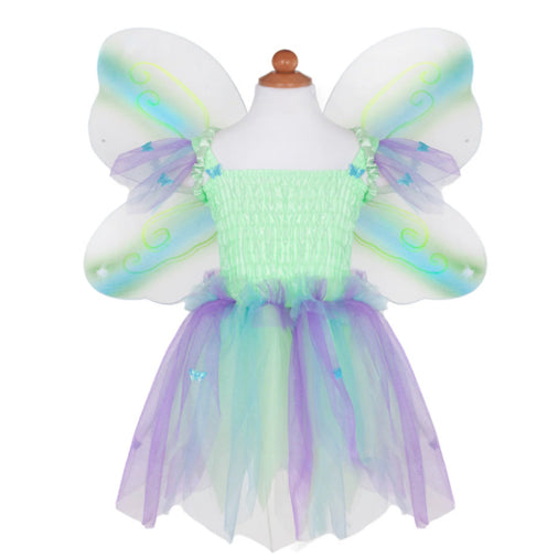 Butterfly Dress & Wings With Wand Green