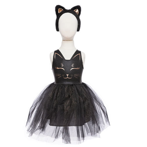 Black Cat Dress & Headpiece