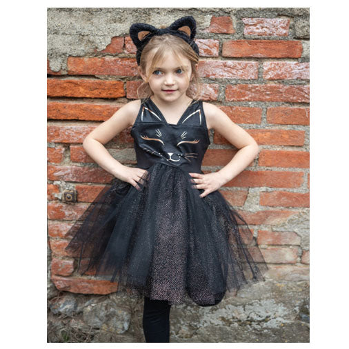 Black Cat Dress & Headpiece