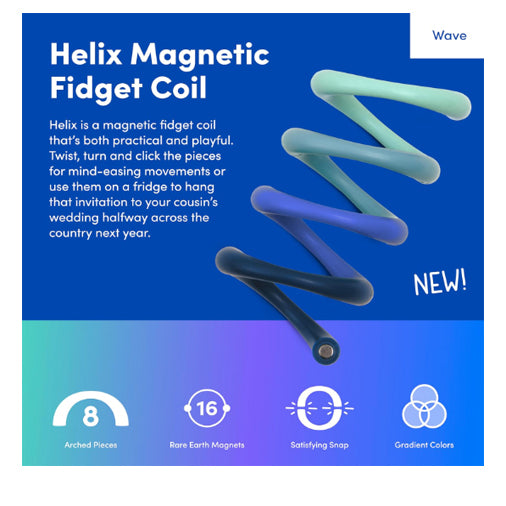 SPEKS- Helix Magnetic Fidget Coil