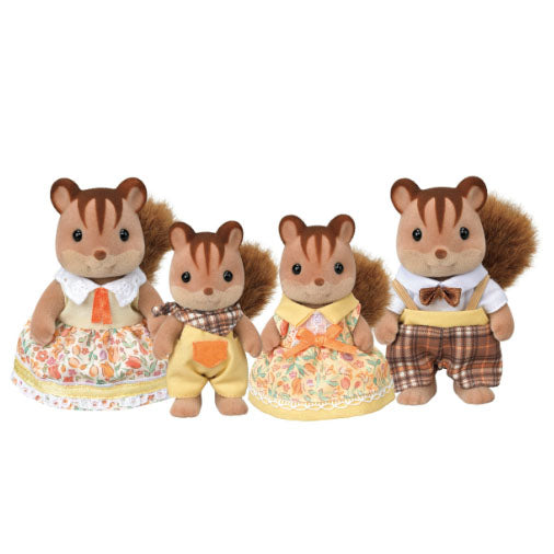 Calico Critters - Walnut Squirrel Family