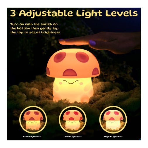 Mushi Ambient Mushroom Light - Pink