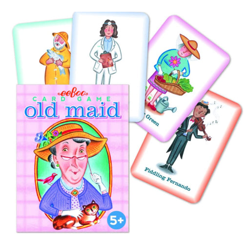 eeBoo: Old Maid Playing Card Game