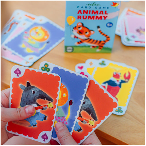 eeBoo: Animal Rummy Playing Cards