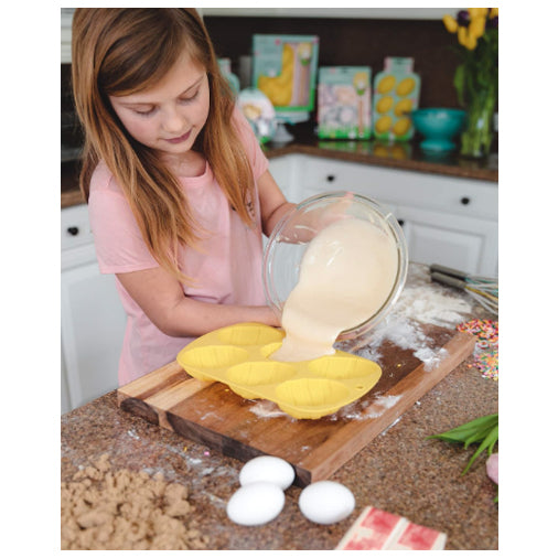 Spring Fling Silicone Easter Egg Shaped Cupcake Mold