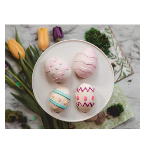 Spring Fling Silicone Easter Egg Shaped Cupcake Mold