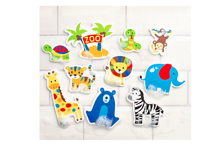 Foam Bath Toy Zoo