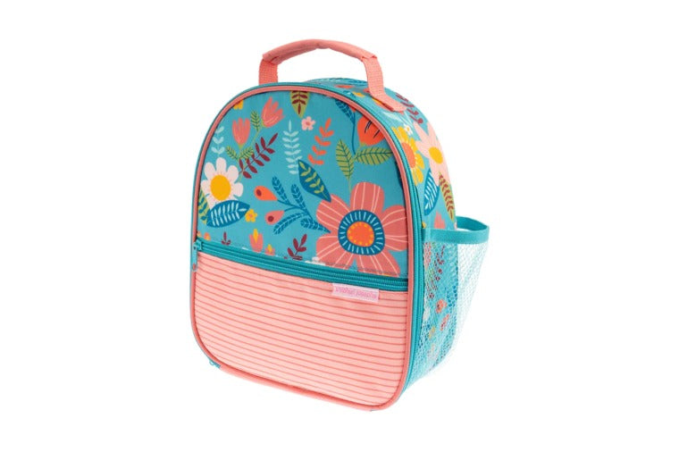 Turquoise Floral All Over Print Lunch Box - Stephen Joseph
