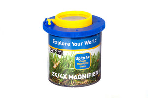 Explore One 2x/4x Magnifier Habitat Jar Bug Catcher