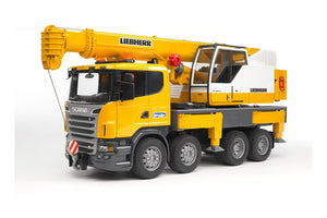 Bruder - Scania R-Series Liebherr Crane with Lights and Sounds