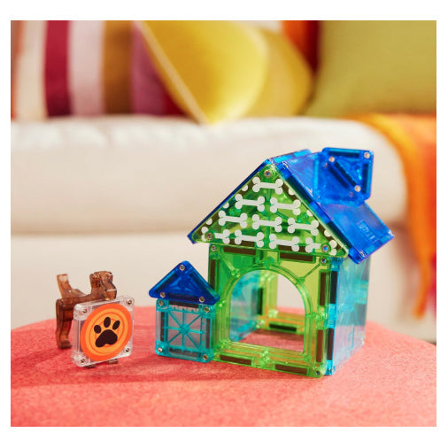 Magna-Tiles Dog House, 13-Piece